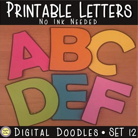 Free Printable Cut Out Letters For Bulletin Boards